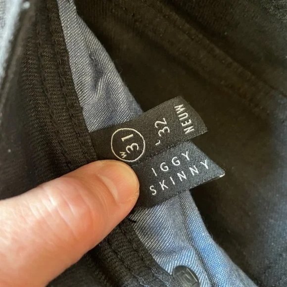 NWOT Neuw Demim - Black Iggy Skinny - Size: 31 - Picture 4 of 4